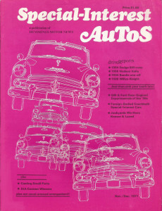 SPECIAL-INTEREST AUTOS 1971 NOV #8 - MARTIA, BENDIX SWC, HUDSON ITALIA, ROYAL